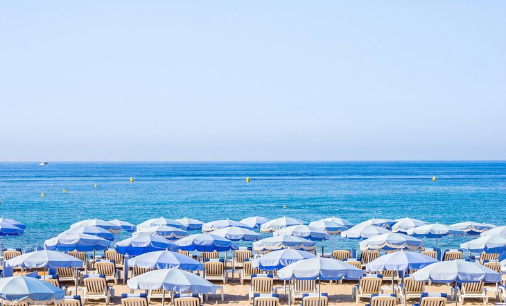 Beach in Cannes