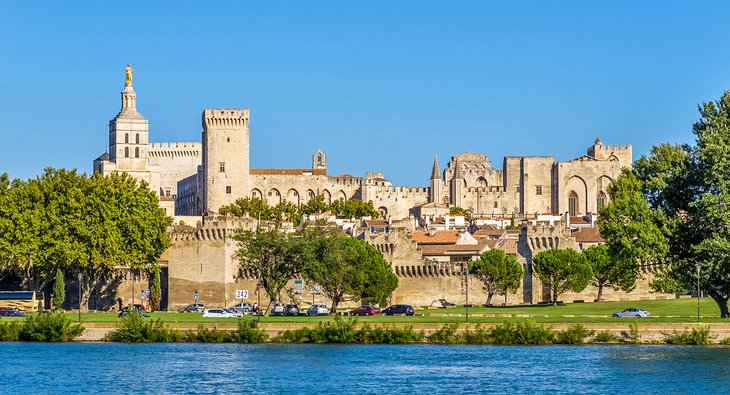 Palais des Papes in Avignon 4. Historic Monuments in Avignon & Arles in South of France