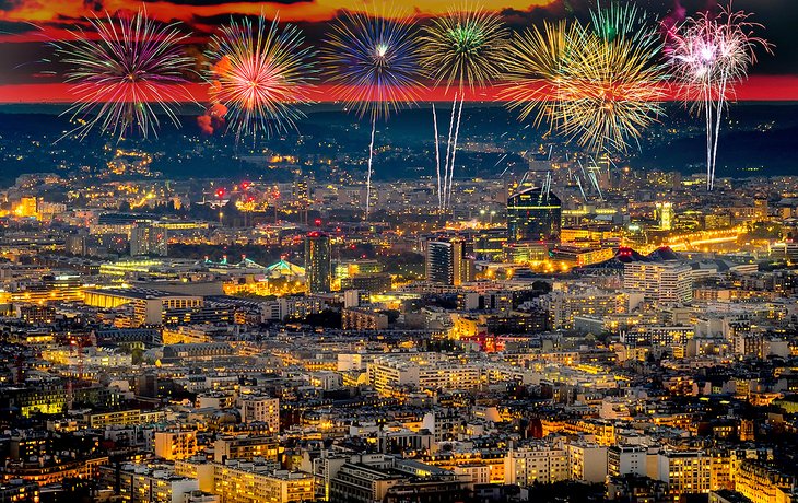 Bastille Day fireworks