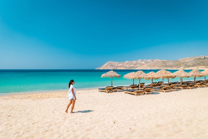 Elia Beach on Mykonos