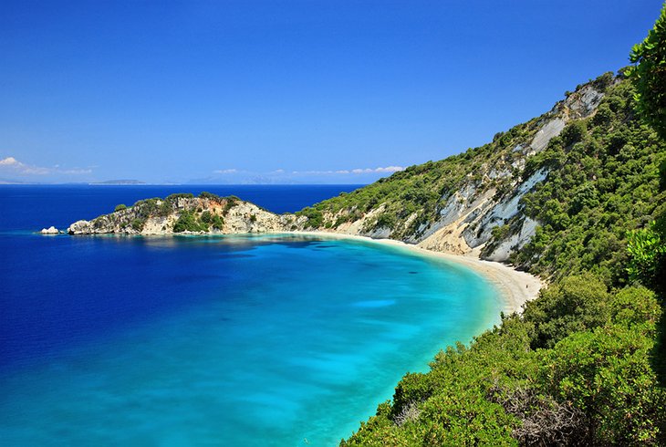 Gidaki beach, Ithaca Island