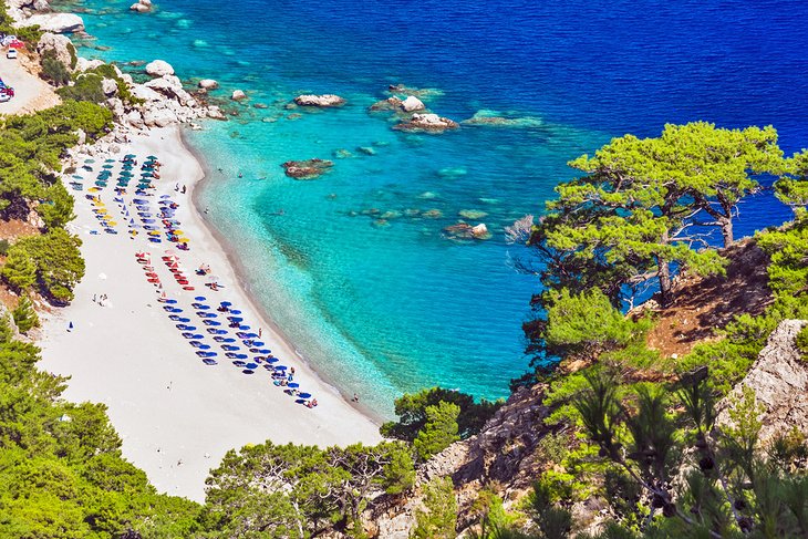 Apella Beach on Kárpathos Island