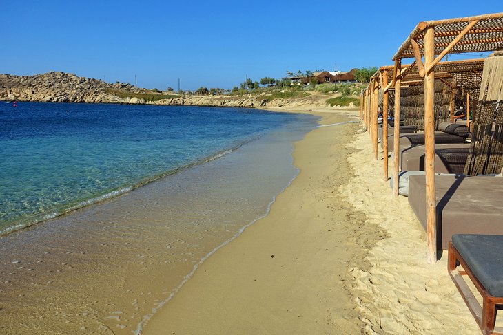 14 playas mejor valoradas en la isla de Mykonos