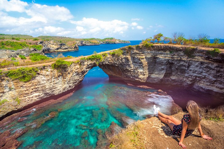 Broken Beach on Nusa Lembongan