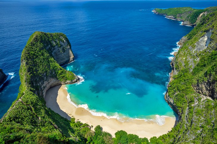 Playa de Kelingking, Nusa Penida, Bali.