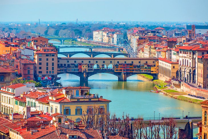 Ponte Vecchio over the Arno River in Florence