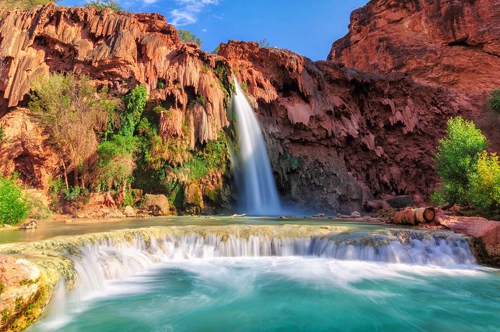 Havasu Falls in the Grand Canyon