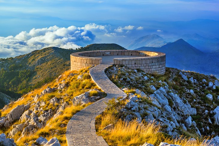 Viewpoint overlooking Lovcen National Park