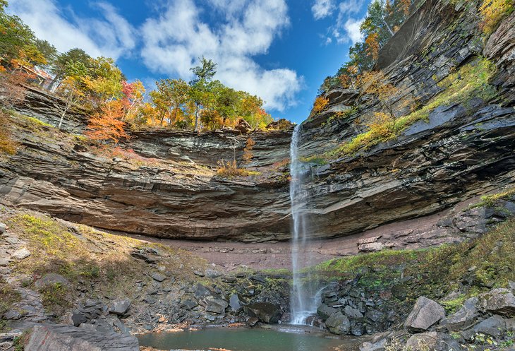 Kaaterskill Falls in the Catskills Mountains