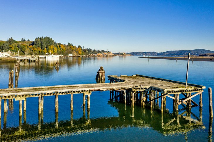 Old dock at Coos Bay