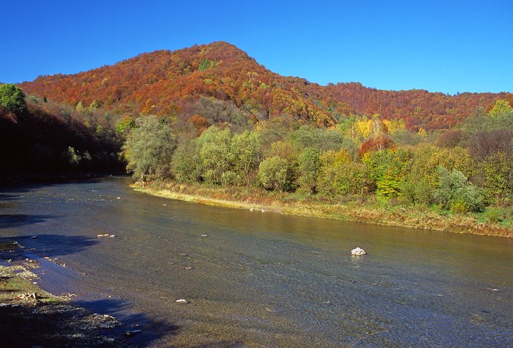 Fall in the Bieszczady Mountains