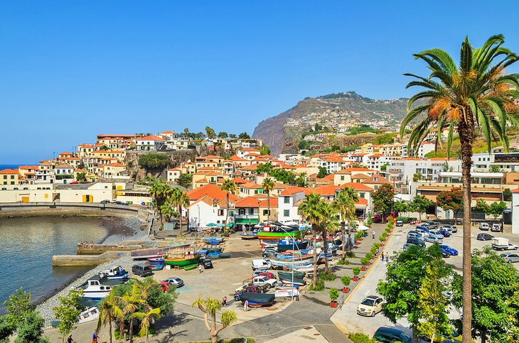 Câmara de Lobos on the island of Madeira