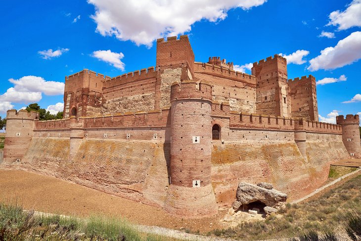 Castle of La Mota in Medina del Campo, Valladolid Province