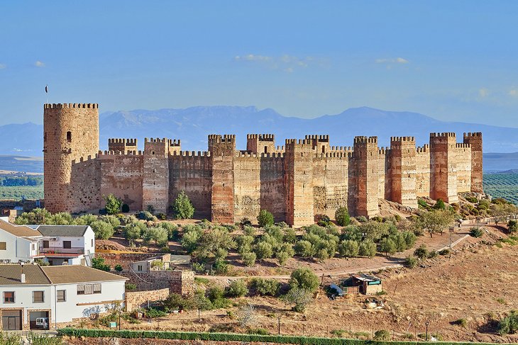 Burgalimar Castle, Banos de la Encina, Jaen, Spain