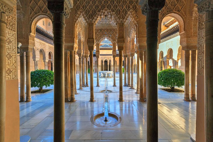 Palacio de los Leones (Palace of the Lions), Alhambra Palace, Granada