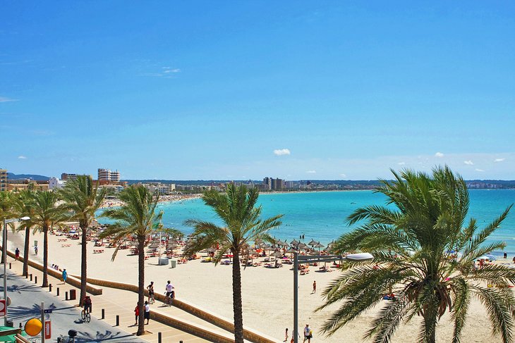 C'an Pastilla beach near Palma de Mallorca