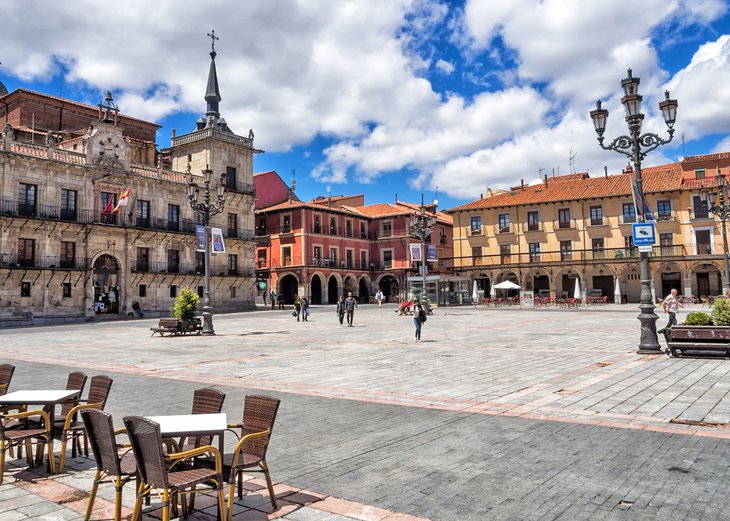 Plaza Mayor in León