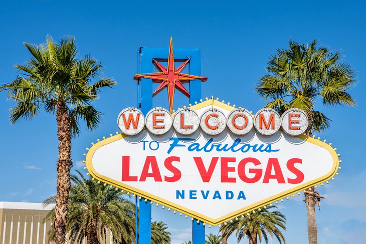 Las Vegas welcome sign