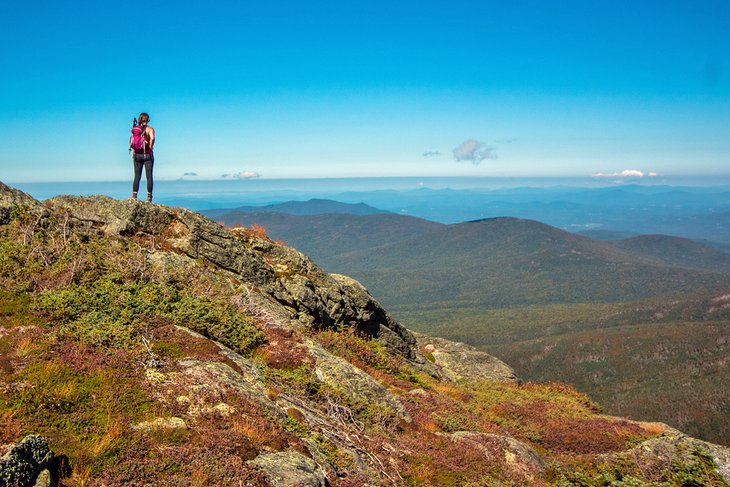 Hiking on Mount Washington, NH