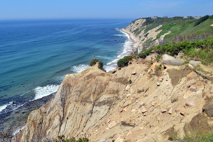 Cliffs on Block Island, RI