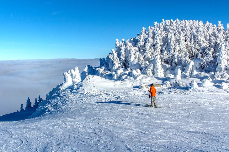 Skiing in Vermont