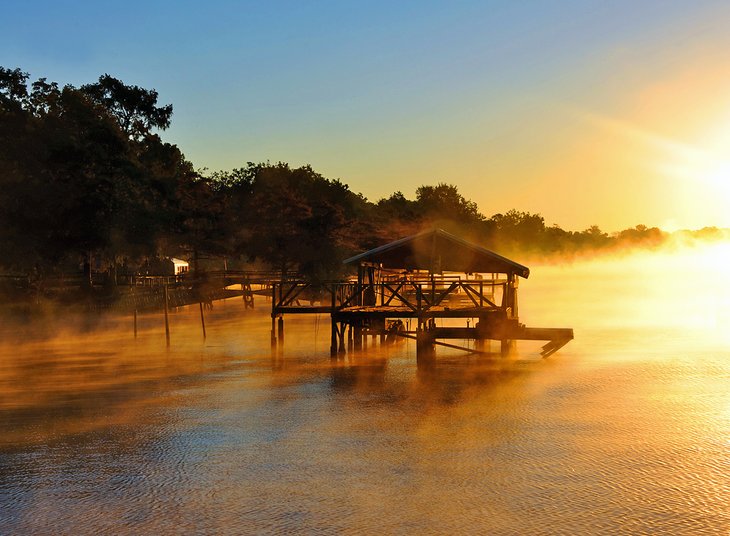 Lake Chicot golden hour