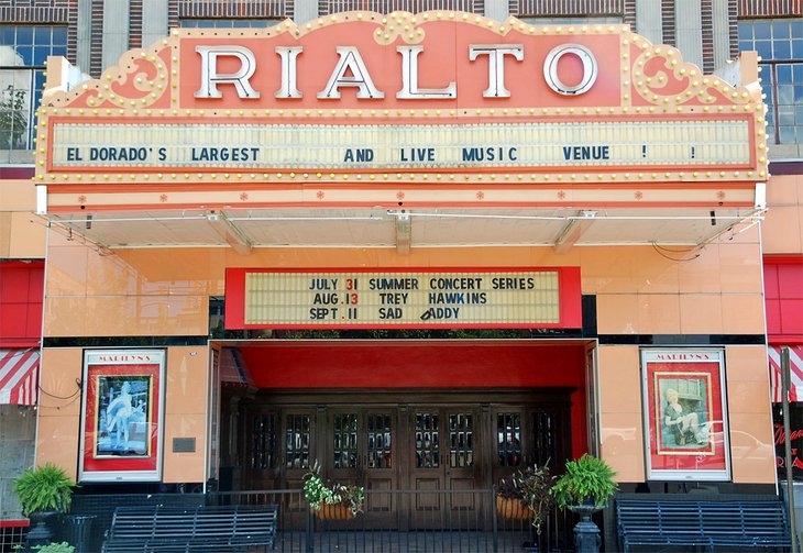 Rialto Theater in El Dorado, AR