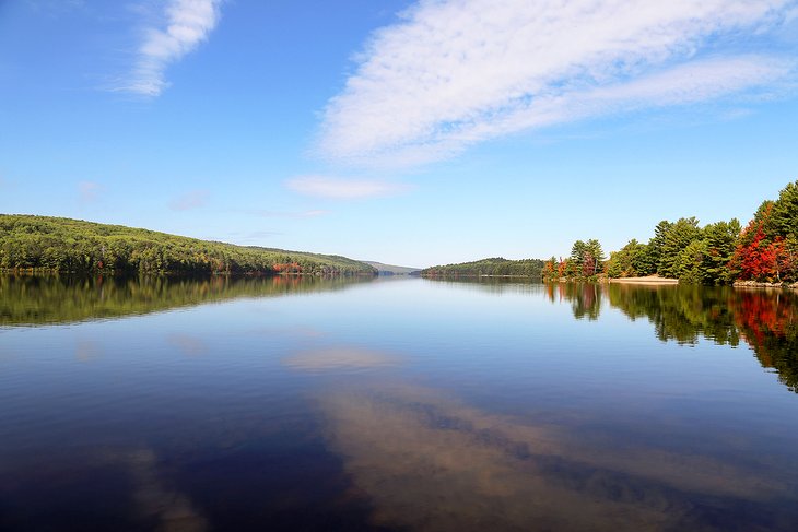 Grand Lake at Achray Campground