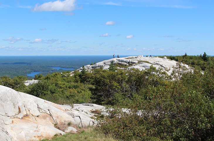 Hikers on Silver Peak