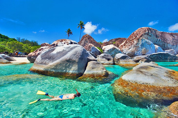 Snorkeling at Virgin Gorda, British Virgin Islands