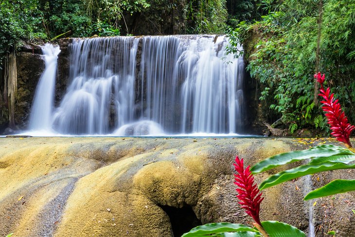 YS Falls in Jamaica