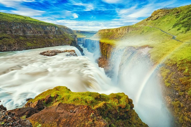 Gullfoss waterfall