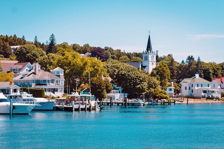 Mackinac Island on Lake Huron