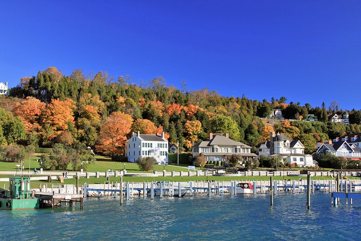 Mackinac Island in the fall