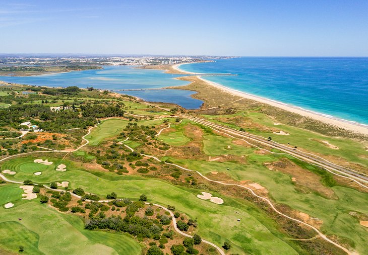 Aerial view of the Alvor Course at Palmares