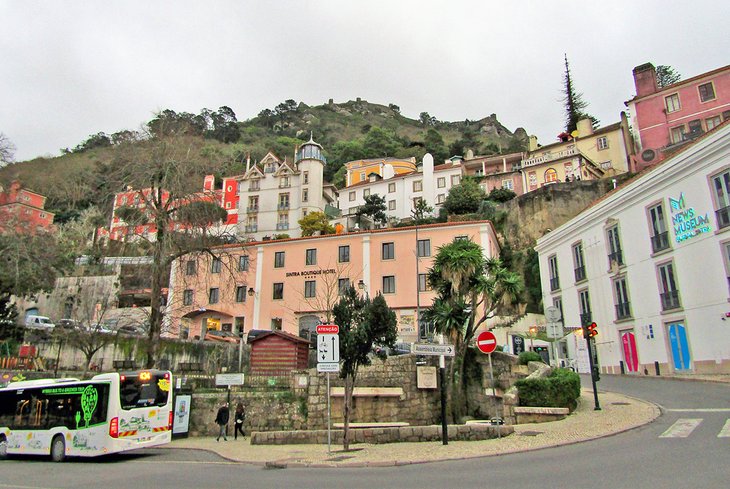 Outside the News Museum in Sintra