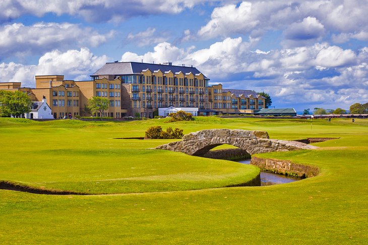 Golf course in St. Andrews