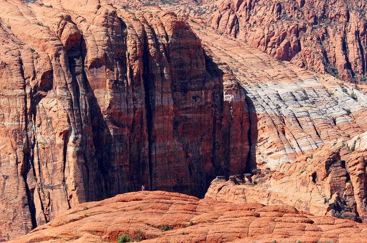 Hiking in Snow Canyon