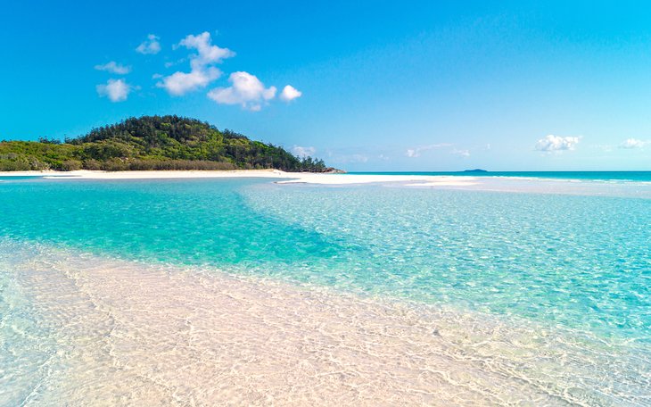 Whitehaven Beach in the Whitsunday Islands