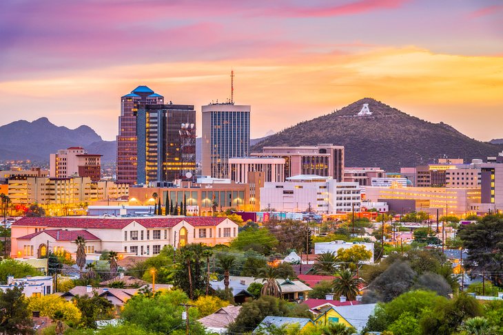 Tucson skyline