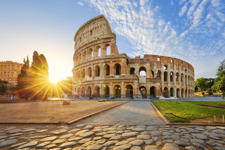 The Colosseum in Rome