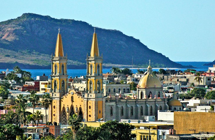 Basilica of the Immaculate Conception and Old Mazatlan