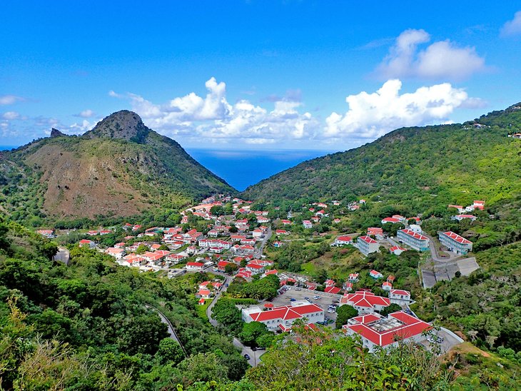 Saba in the Caribbean