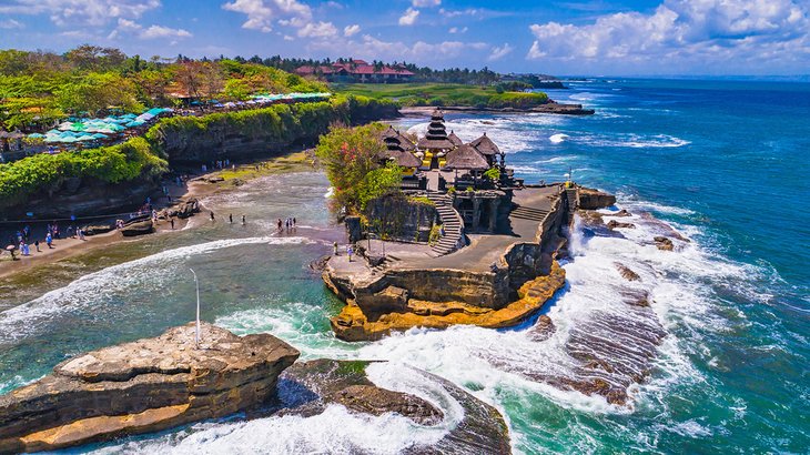 Sea temple Pura Tanah Lot in Bali