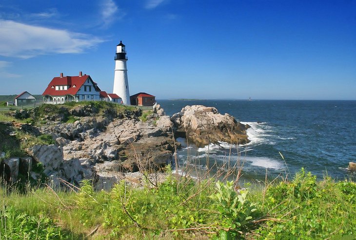 Portland Head Lighthouse in Cape Cod