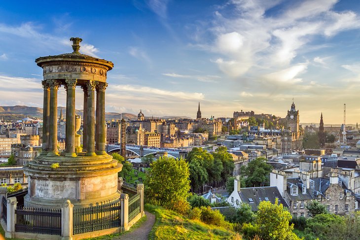 View of Edinburgh from Calton Hill