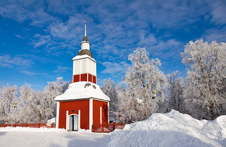Jukkasjärvi Kyrka church