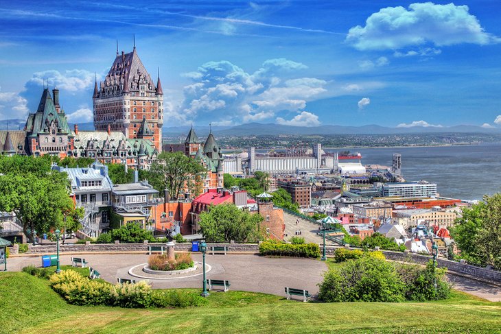 Quebec City in the summer