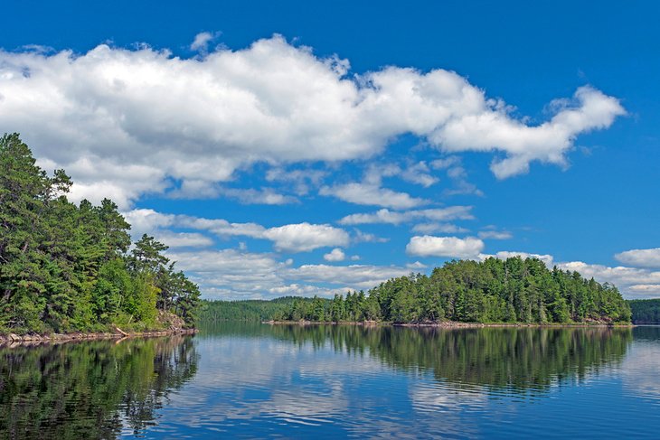 Cache Bay in the North Woods of Quetico Provincial Park