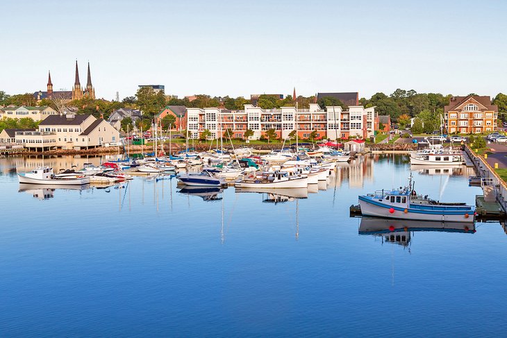 Harbor in Charlottetown, Prince Edward Island